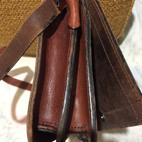 VINTAGE SADDLE CAIMAN LEATHER HANDBAGS - Picture 8 of 8